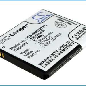 Акумулятор AT&T Galaxy S 2 Skyrocket 4G, Galaxy S II Skyrocket 4G, Galaxy S2 Skyrocket 4G, Galaxy SII Skyrocket 4G, SGH-I727, Skyrocket