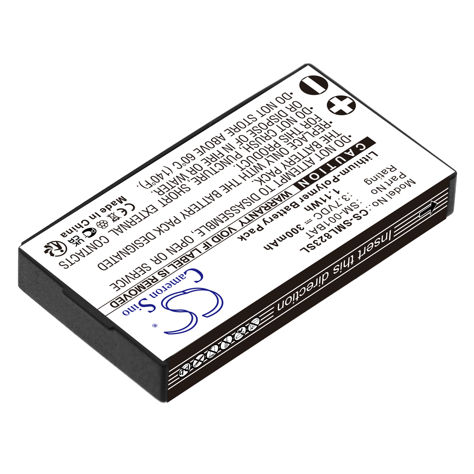 Акумулятор SIMOLIO SM-823, SM-823D, SM-823D Pro, SM-8245, SM-824D1, SM-824D2, SM-828D1, SM-828D2, SM-863D, SM-905TV - Зображення 2