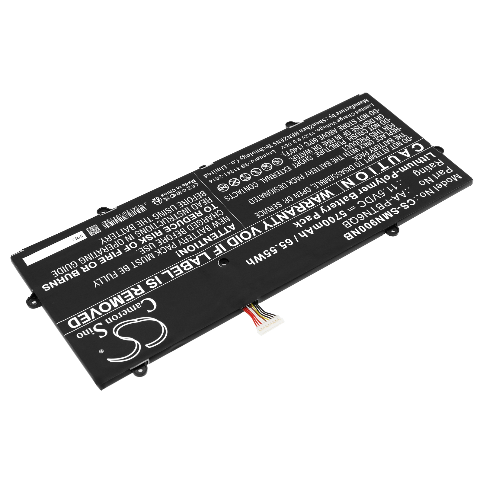 Акумулятор Samsung Notebook 9 NP900X5N, NP900X5N, NP900X5N-K01, NP900X5N-K01HK, NP900X5N-K01US, NP900X5N-K03, NP900X5N-K03HK, NP900X5N-K07, NP900X5N-K07HK, NP900X5N-L01US, NP900X5N-X01US, NT900X5N, NT900X5N-K02, NT900X5N-K03, NT900X5N-K04, - Зображення 2