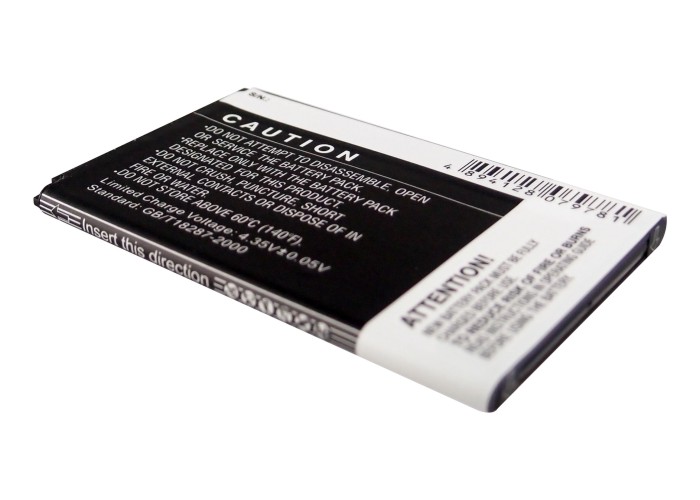 Акумулятор Samsung Galaxy Note 3, Galaxy Note 3 LTE, Galaxy Note III, SC-01F, SCL22, SGH-N075, SM-N900, SM-N9000, SM-N9002, SM-N9005, SM-N9006, SM-N9007, SM-N9008, SM-N900A, SM-N900J, SM-N900K, SM-N900P, SM-N900R4, SM-N900S, SMN900VZKE, SMN900VZWE - Зображення 3