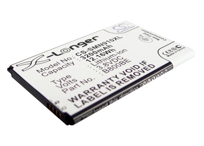 Акумулятор Samsung Galaxy Note 3, Galaxy Note 3 LTE, Galaxy Note III, SC-01F, SCL22, SGH-N075, SM-N900, SM-N9000, SM-N9002, SM-N9005, SM-N9006, SM-N9007, SM-N9008, SM-N900A, SM-N900J, SM-N900K, SM-N900P, SM-N900R4, SM-N900S, SMN900VZKE, SMN900VZWE