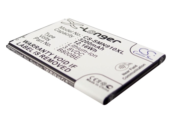 Акумулятор Samsung Galaxy Note 3, Galaxy Note 3 LTE, Galaxy Note III, SC-01F, SCL22, SGH-N075, SM-N900, SM-N9000, SM-N9002, SM-N9005, SM-N9006, SM-N9007, SM-N9008, SM-N900A, SM-N900J, SM-N900K, SM-N900P, SM-N900R4, SM-N900S, SMN900VZKE, SMN900VZWE - Зображення 2