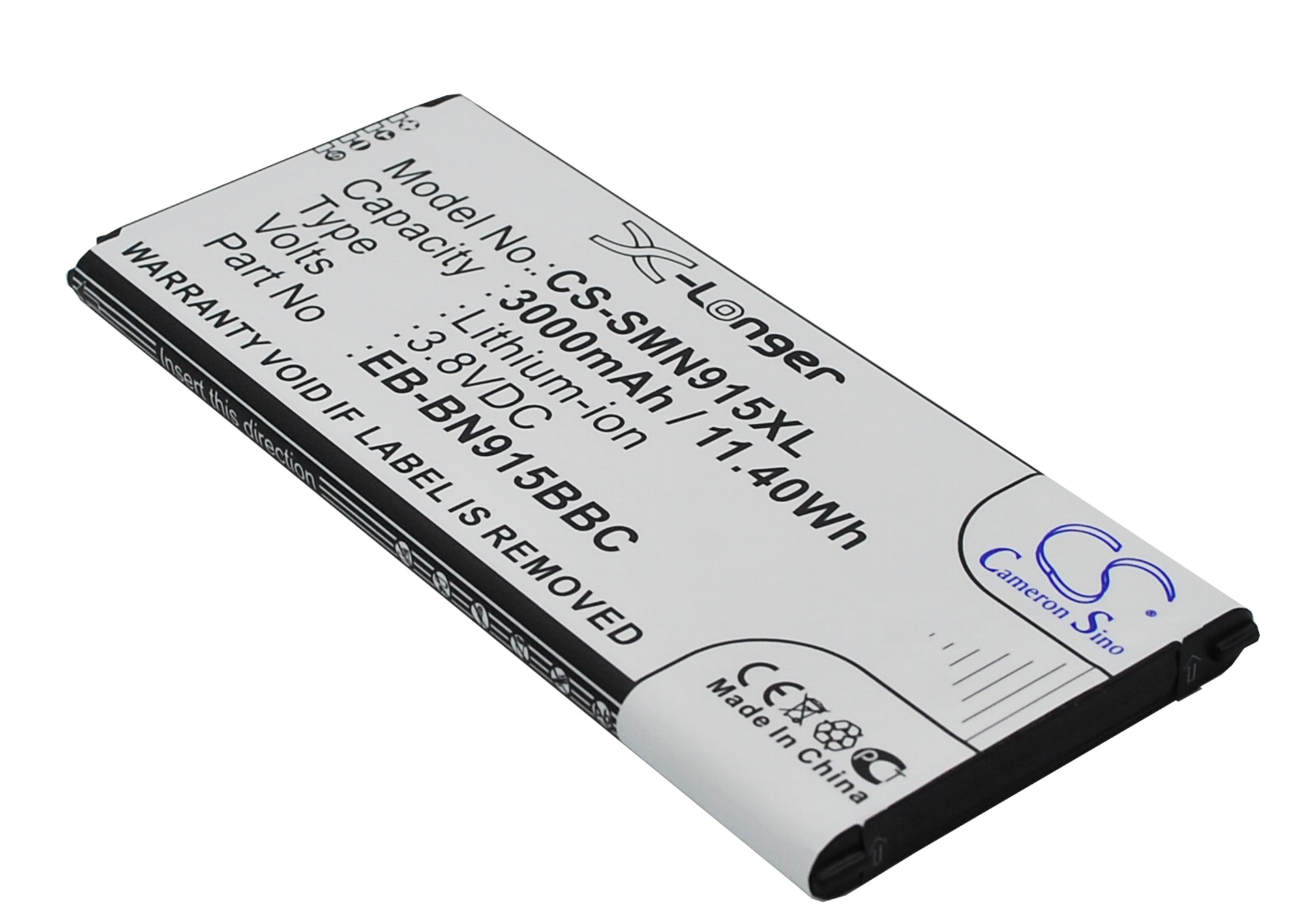 Акумулятор Samsung Galaxy Note Edge, Note Edge 4G, SM-N915, SM-N9150, SM-N915A, SM-N915D, SM-N915F, SM-N915FY, SM-N915G, SM-N915J, SM-N915K, SM-N915L, SM-N915P, SM-N915R4, SM-N915S, SM-N915V, SM-N915Y - Зображення 2