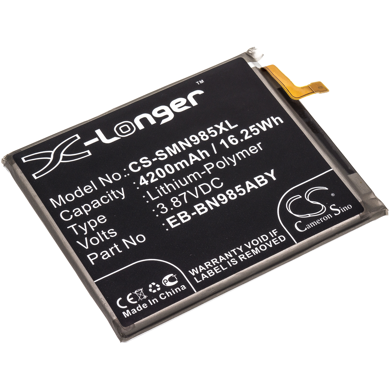 Акумулятор Samsung Galaxy Note 20 Ultra, Galaxy Note 20 Ultra UW 5G, M-N986D, Note 20 Ultra 5G, SC-53A, SCG06, SGH-N219, SGH-N323, SM-N985, SM-N985F/DS, SM-N985T, SM-N9860, SM-N986A, SM-N986B/DS, SM-N986C, SM-N986J, SM-N986N, SM-N986P, SM-N986U,
