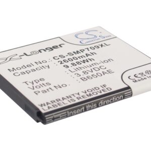 Акумулятор Samsung Galaxy Beam 2, Galaxy Mega 5.8, Galaxy Mega 5.8 Plus Duos, Galaxy Mega Duos, GT-G3858, GT-I9150, GT-I9152, GT-i9152P, GT-i9158, GT-Z9000, GT-Z9005, SCH-P709, SM-V101F, SM-V101F 4G LTE Mobile WiFi Ho, SM-Z3, SM-Z300F/DS,