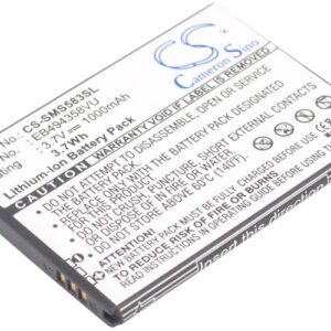 Акумулятор Samsung Cooper, Fit, Galaxy Ace, Galaxy Fit, Galaxy Gio, Galaxy M Pro, Galaxy Pro, Galaxy S Mini, GT-B7510, GT-B7800, GT-S5660, GT-S5660C, GT-S5670, GT-S5830, GT-S5830T, GT-S5831, GT-S5831I, GT-S5838, GT-S6812i, GT-S6818, GT-S6818V