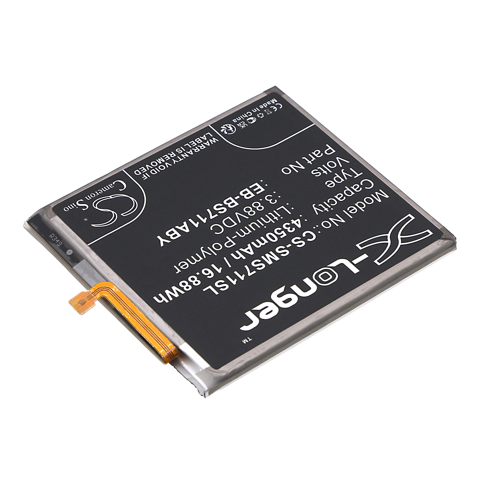 Акумулятор Samsung Galaxy S23 FE, Galaxy S23 FE 5G, M-S711U1, SM-S7110, SM-S711A, SM-S711B, SM-S711B/DS, SM-S711J, SM-S711N, SM-S711R4, SM-S711T, SM-S711V, SM-S711W - Зображення 2