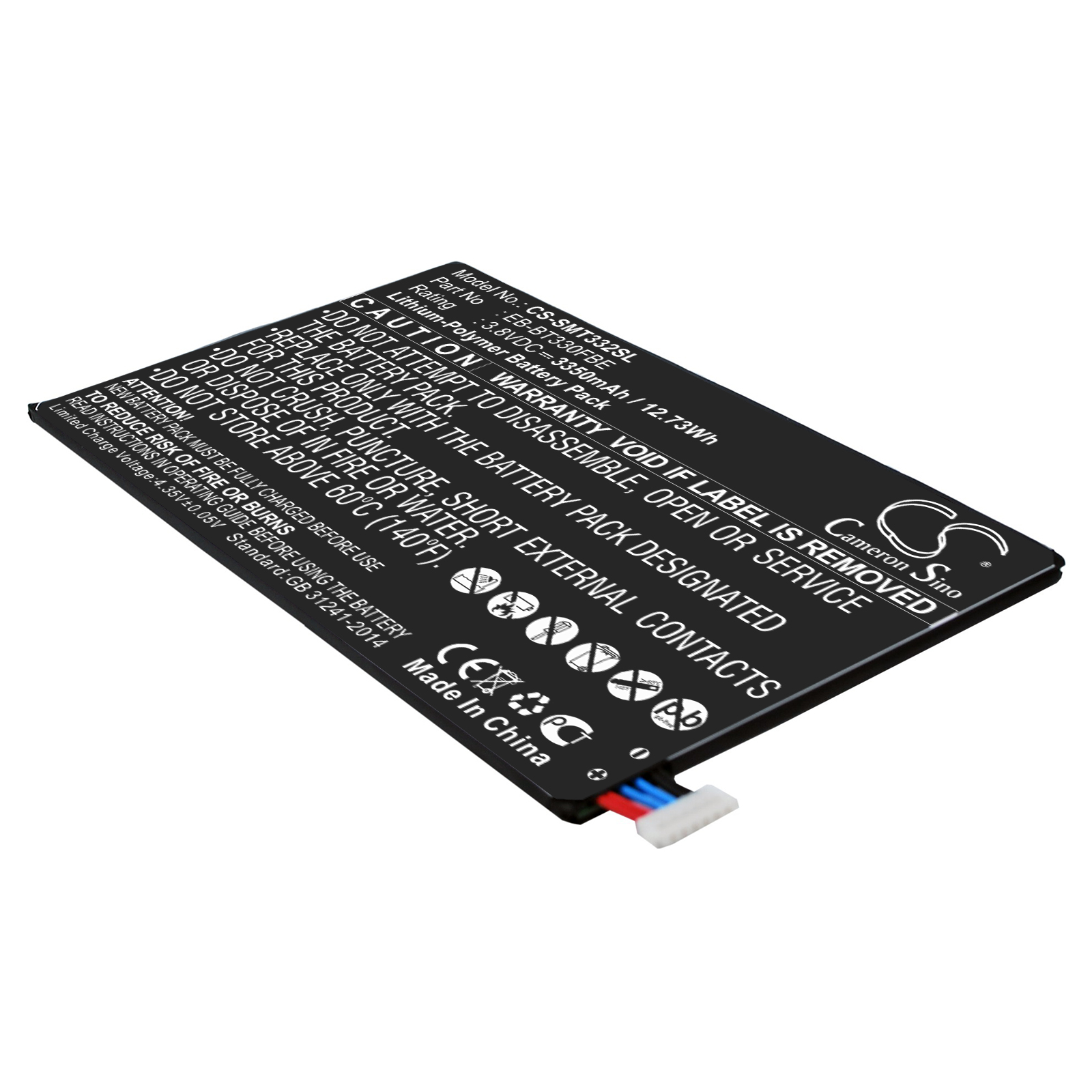 Акумулятор Samsung Galaxy Tab4 8.0 3G, SM-T330, SM-T330 Galaxy Tab 4 8.0 WiFi, SM-T331, SM-T335, SM-T335 Galaxy Tab 4 8.0 LT