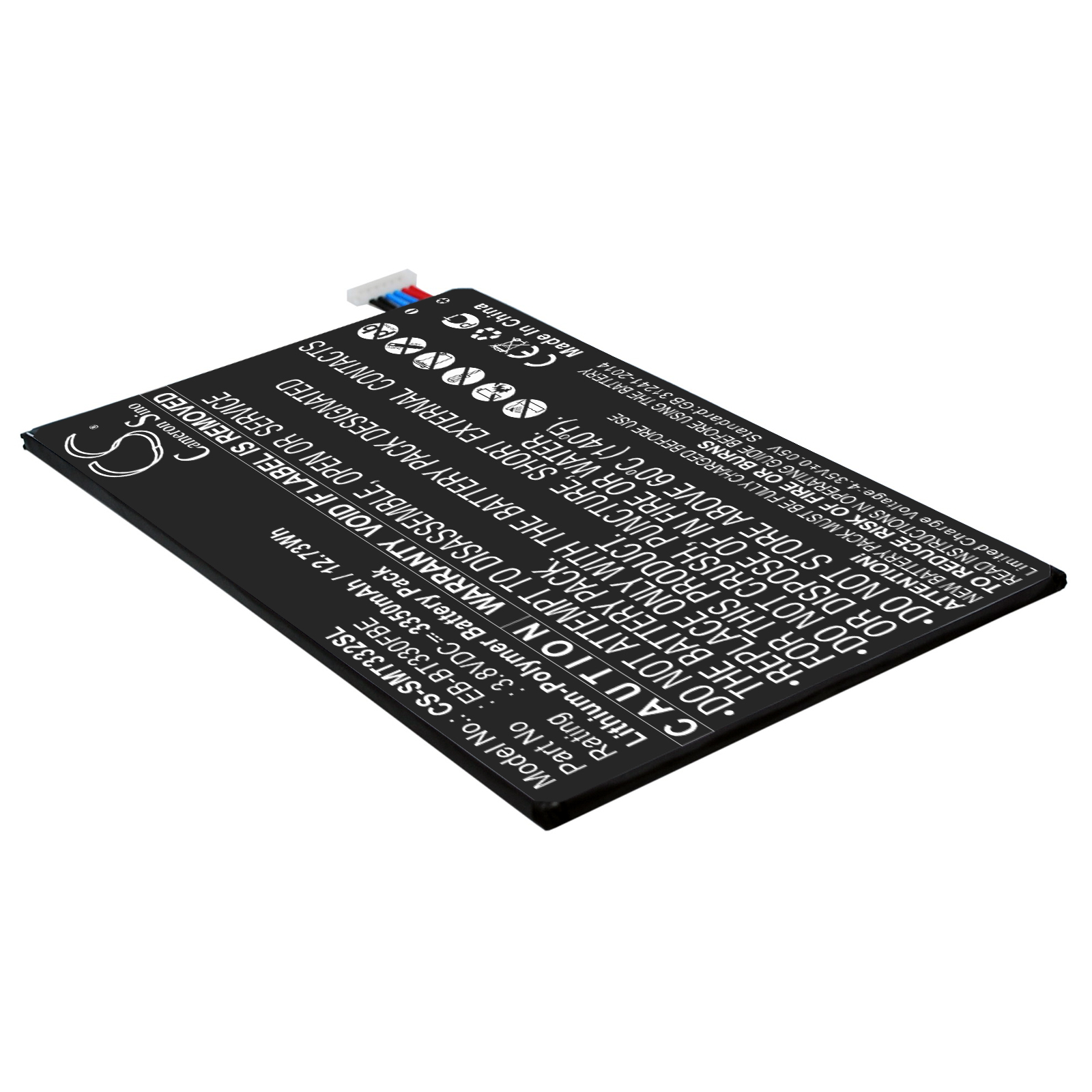 Акумулятор Samsung Galaxy Tab4 8.0 3G, SM-T330, SM-T330 Galaxy Tab 4 8.0 WiFi, SM-T331, SM-T335, SM-T335 Galaxy Tab 4 8.0 LT - Зображення 2