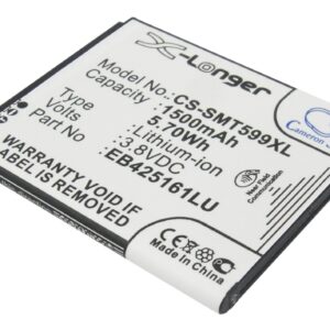 Акумулятор Samsung Galaxy Ace 2, Galaxy Exhibit, Galaxy S Duos, Galaxy S Duos 2, Galaxy Trend II, Galaxy Trend II Duos, GT-I8160, GT-I8160P, GT-S7562, GT-S7562i, GT-S7568, GT-S7572, GT-S7582, GT-S7898i, SCH-I739, SGH-T599