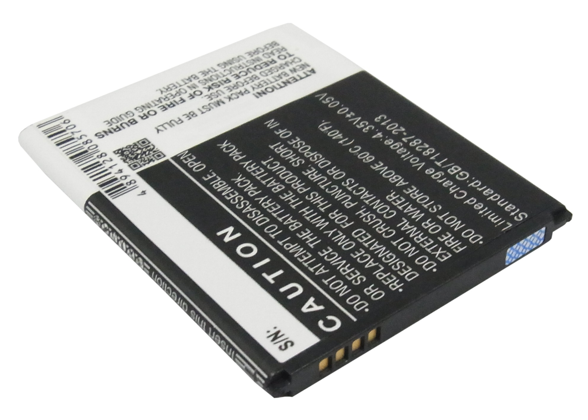 Акумулятор Samsung Galaxy Ace 2, Galaxy Exhibit, Galaxy S Duos, Galaxy S Duos 2, Galaxy Trend II, Galaxy Trend II Duos, GT-I8160, GT-I8160P, GT-S7562, GT-S7562i, GT-S7568, GT-S7572, GT-S7582, GT-S7898i, SCH-I739, SGH-T599 - Зображення 3
