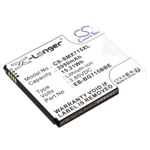Акумулятор Samsung Galaxy Xcover Pro, SM-G715, SM-G715FN/DS, SM-G715U