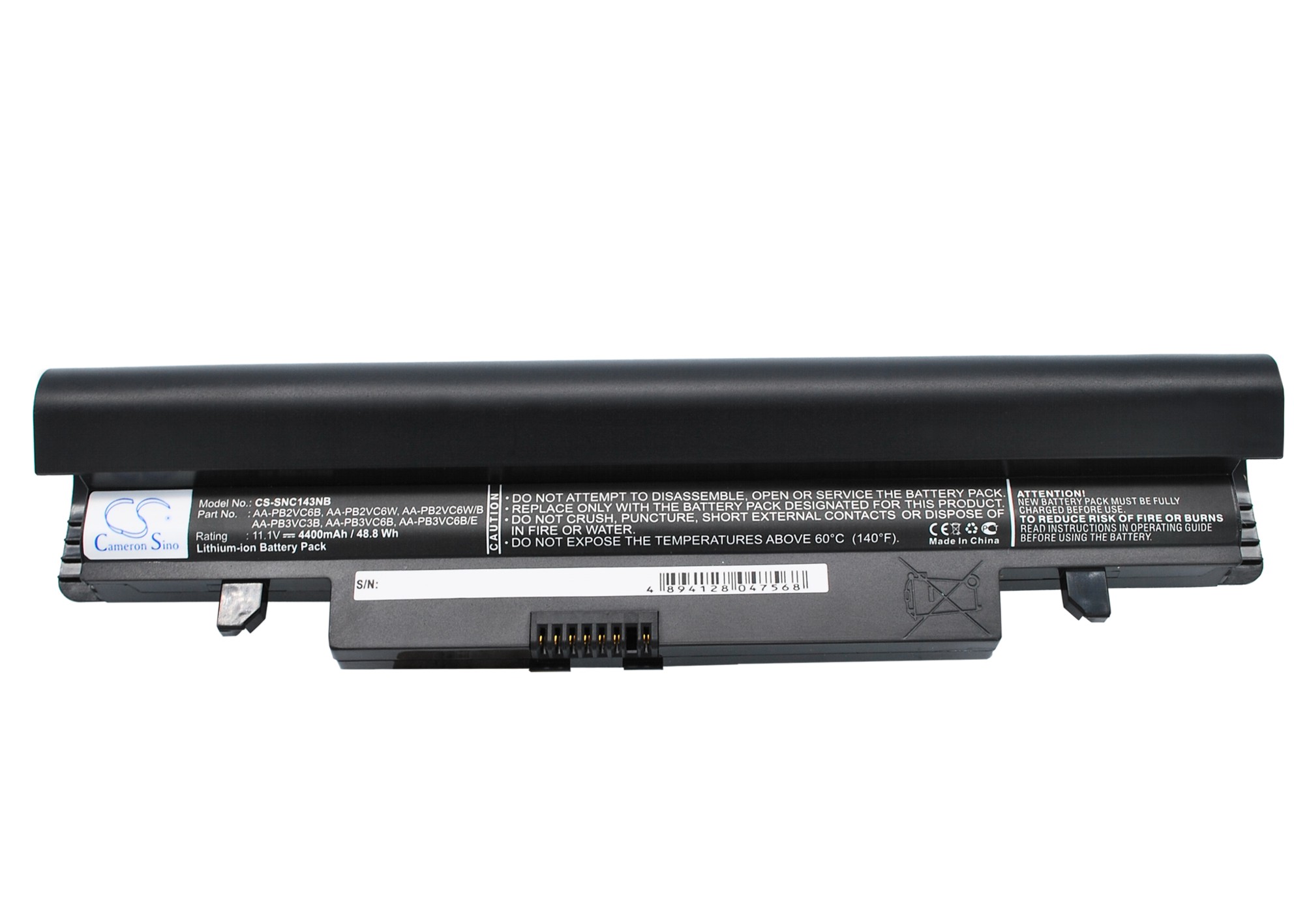 Акумулятор Samsung NP-N143, NP-N143P, NP-N145P, NP-N148, NP-N148P, NP-N150, NP-N150P, NP-N230, NP-N230P, NP-N250, NP-N250P, NP-N260, NP-N260P, NP-N350, NP-N350P, NT-N143, NT-N143P, NT-N145P, NT-N148, NT-N148P, NT-N150, NT-N150P, NT-N230, NT-N230P, - Зображення 2