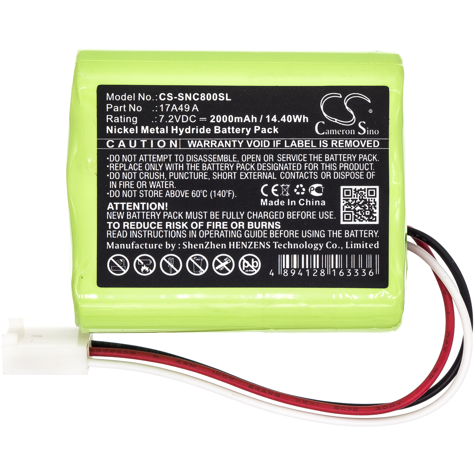 Акумулятор Sencore 17A49 A, AVT-800217 D - Зображення 3
