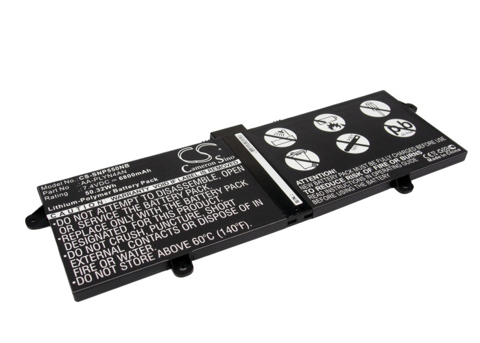 Акумулятор Samsung Chromebook 550C, XE550C22, XE550C22-A01US, XE550C22-A02US, XE550C22-H01, XE550C22-H01UK, XE550C22-H02US, XW550C
