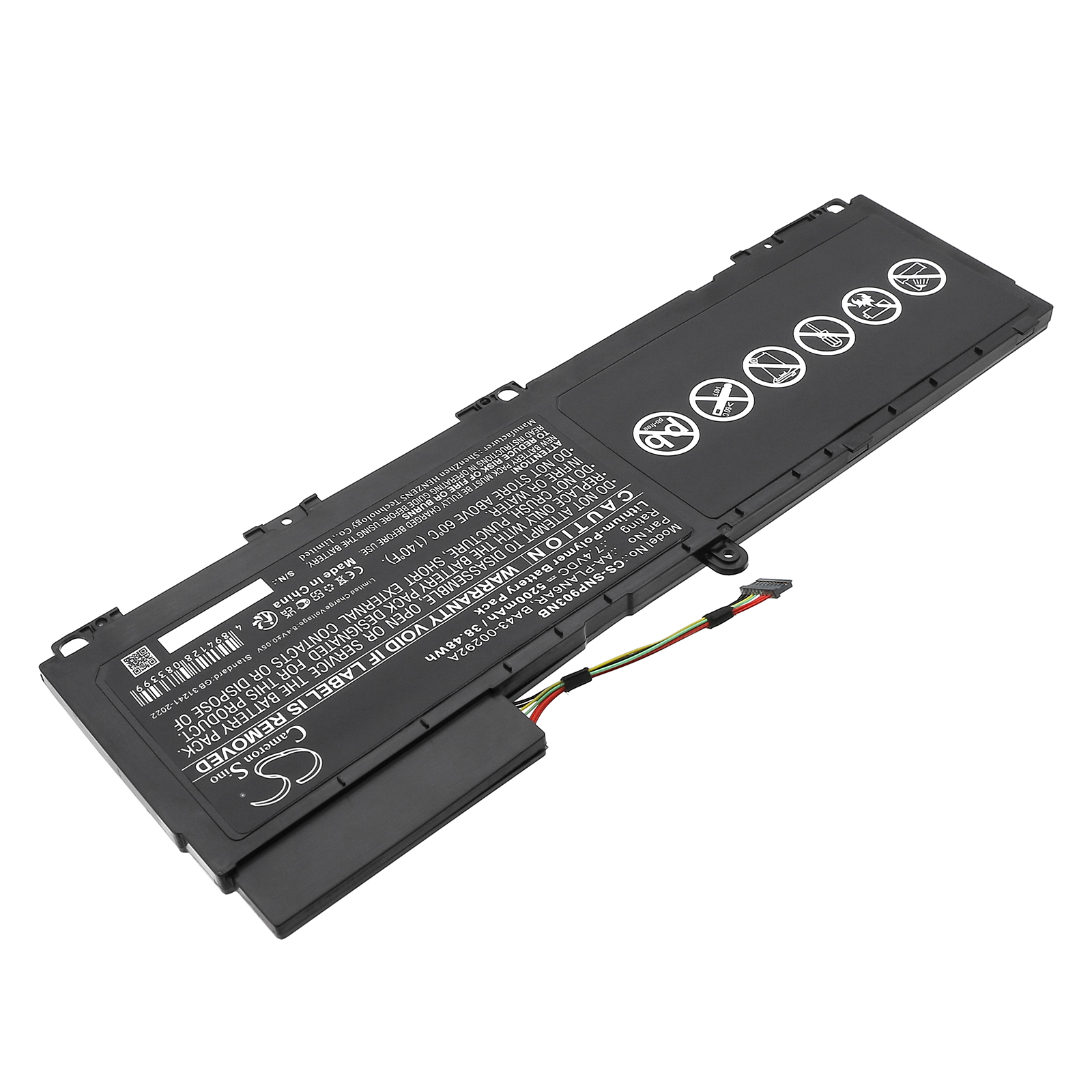 Акумулятор Samsung 900X3, 900X3A-01IT, 900X3A-A01, 900X3A-A02, 900X3A-A02US, 900X3A-A05US, 900X3A-B01, 900X3A-B01US, 900X3A-B02, 900X3A-B02US, NP900X3A - Зображення 2