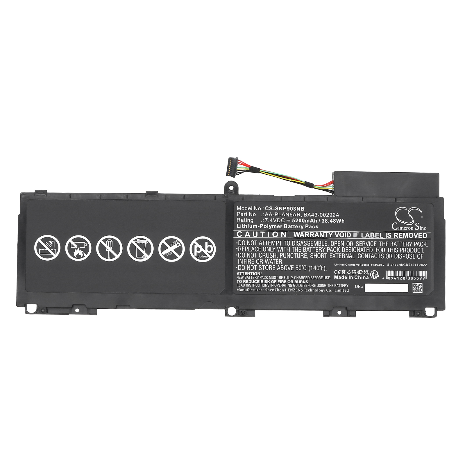 Акумулятор Samsung 900X3, 900X3A-01IT, 900X3A-A01, 900X3A-A02, 900X3A-A02US, 900X3A-A05US, 900X3A-B01, 900X3A-B01US, 900X3A-B02, 900X3A-B02US, NP900X3A - Зображення 3