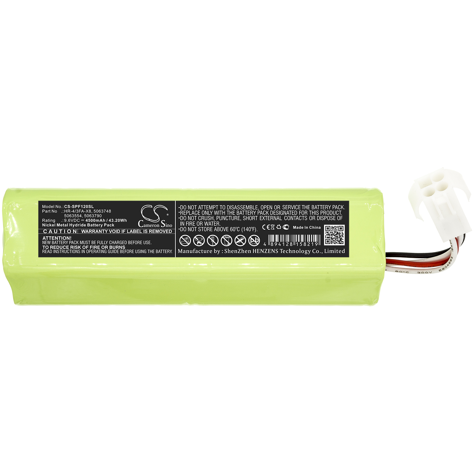 Акумулятор Scott Proflow Sc, Proflow SC 120, Proflow SC160, Sc Asbestos - Зображення 3