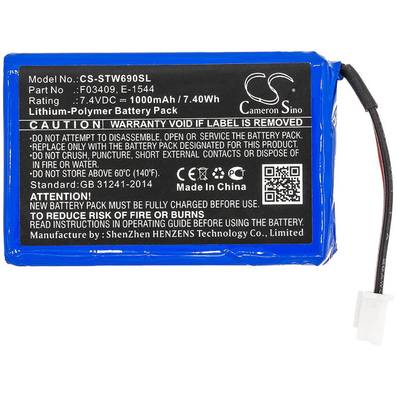 Акумулятор Satlink WS-6906, WS-6908, WS-6909, WS-6912, WS-6912 Digital Satellite Find, WS-6923, WS-6932, WS-6933, WS-6936 - Зображення 3