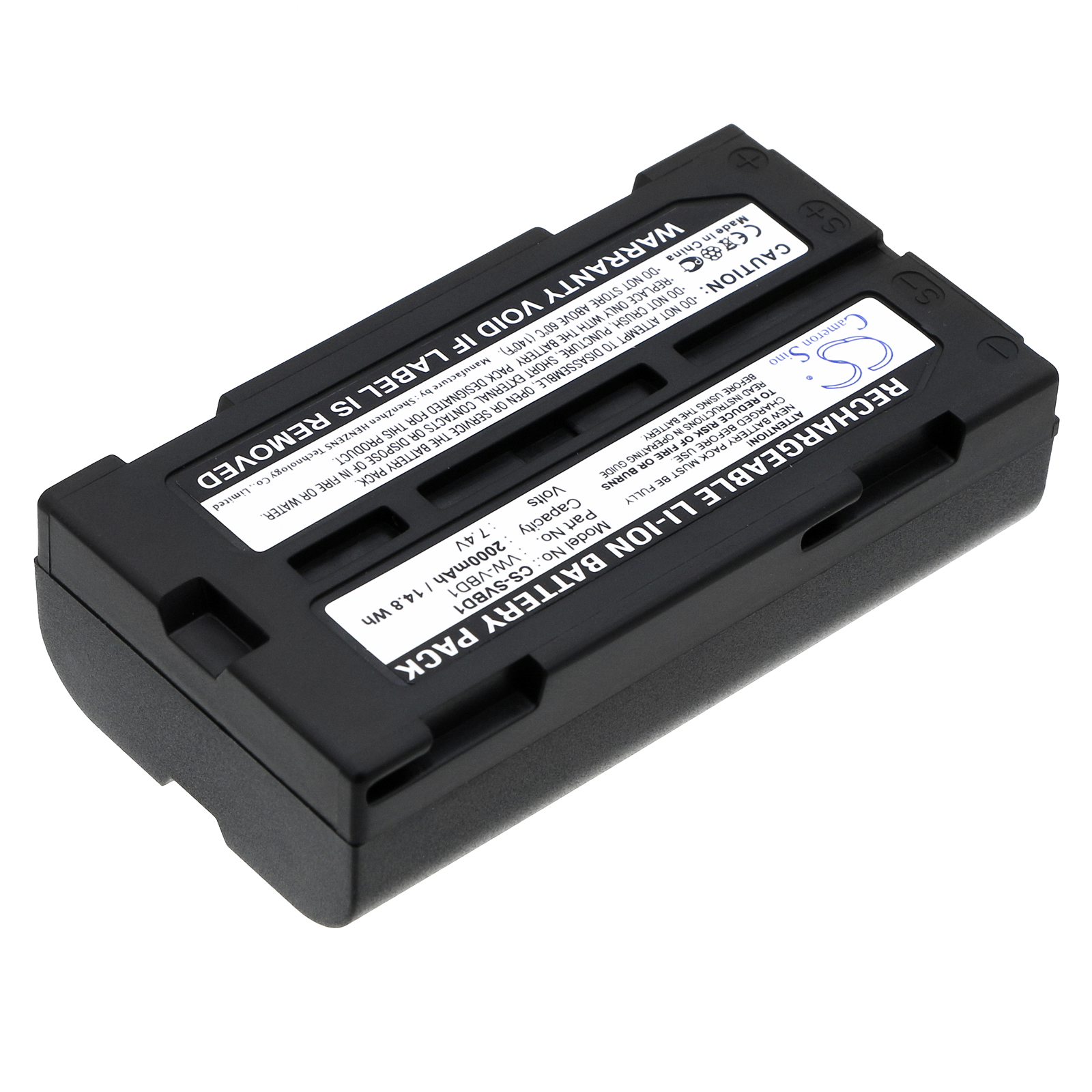 Акумулятор HITACHI VLH100L, VM645LA, VM-645LA, VM835LA, VM945LA, VM-945LA, VM955LAVMD865, VM-D865, VMD865LA, VM-D865LA, VM-D865LE, VMD873LA, VM-D873LA, VMD875LA, VM-D875LA, VMD965, VM-D965, VMD965LA, VM-D965LA, VM-D975LA, VMD975LAVME340A, VM-E340A, - Зображення 2