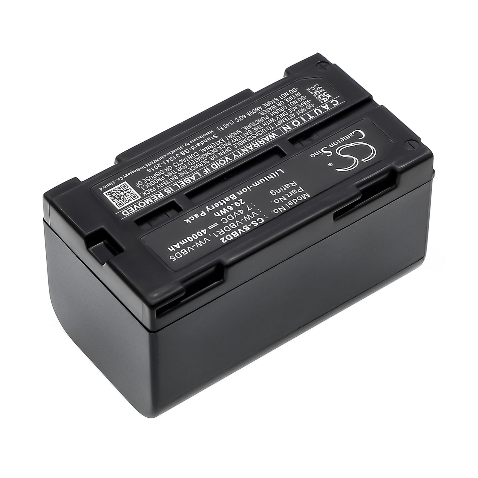Акумулятор Panasonic AG-BP15P, AG-BP25, AG-EZ1, AG-EZ1U, AG-EZ20, AG-EZ30P, AG-EZ30U, EZ-1P, GA-EZ20, NV-DE3, NV-DJ1, NV-DJ100, NV-DL1, NV-DP1, NV-DR1, NV-DS1, NV-DS100EN, NV-DS1EG, NV-DS1EN, NV-DS5, NV-DS5EG, NV-DS5EN, NV-DX1, NV-DX100, NV-DX100EN, - Зображення 2