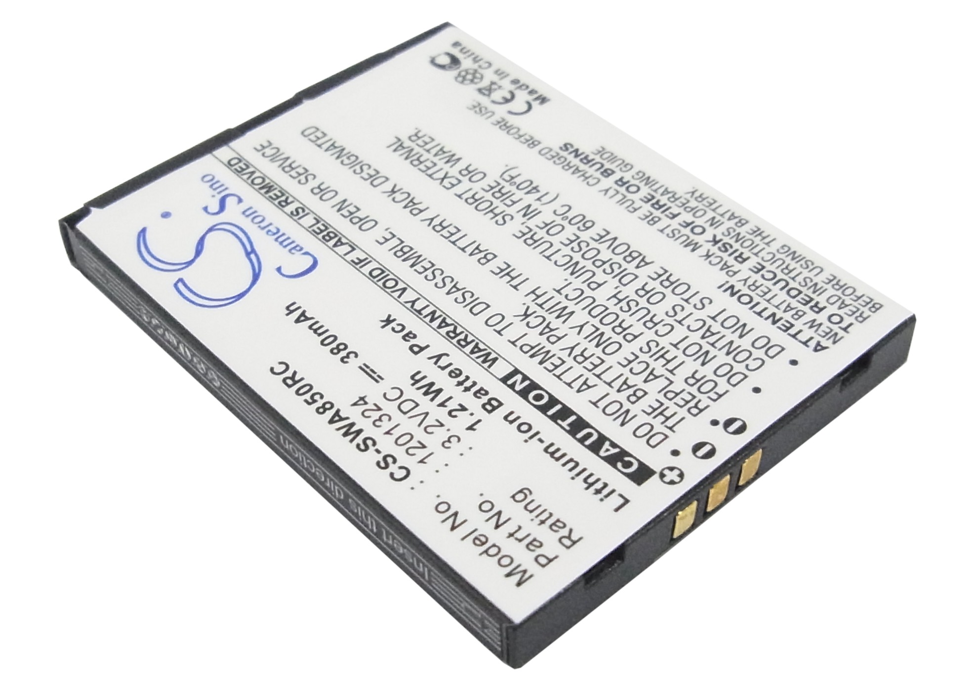 Акумулятор Sierra Wireless AirCard 595U, AirCard 875U, AirCard 880U, AirCard 881, AirCard 881U, USBConnect 881 - Зображення 2