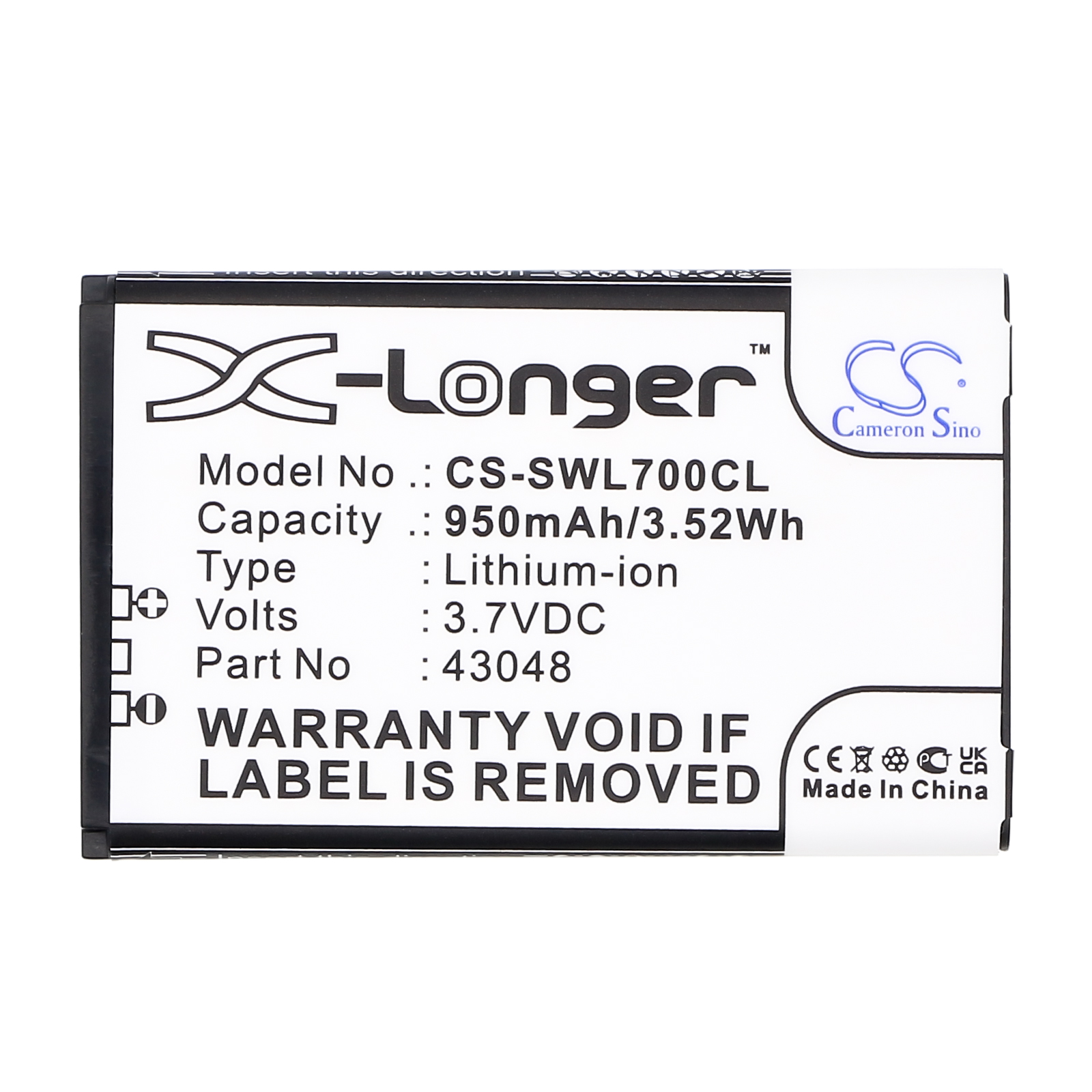Акумулятор Swissvoice L7, SV 20405855 - Зображення 3