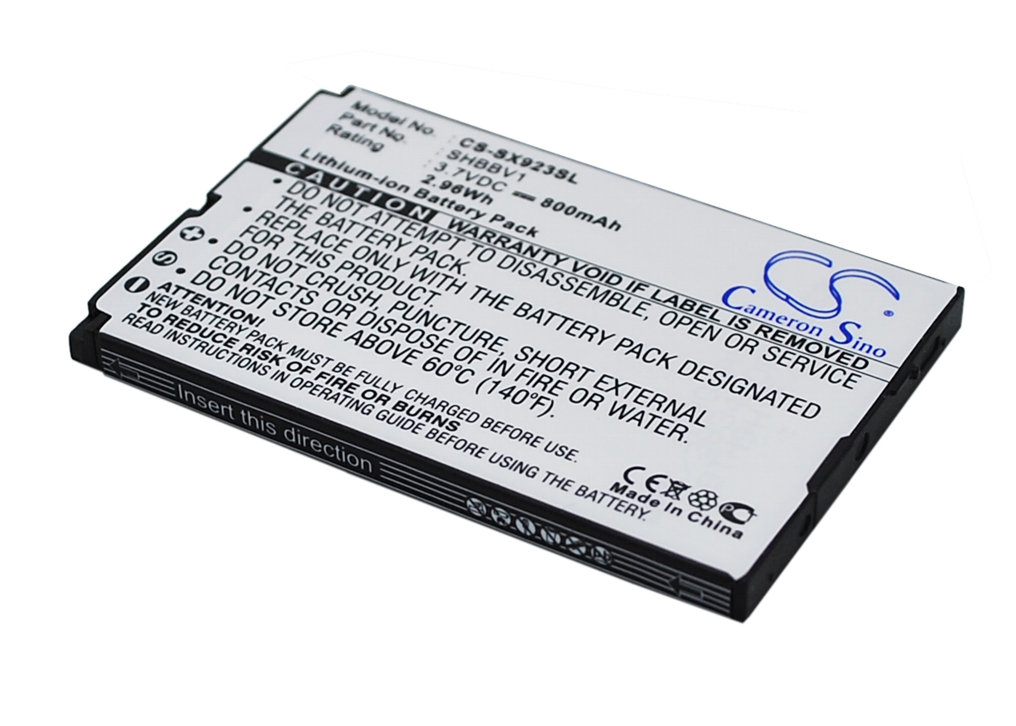 Акумулятор Sharp 9020C, 923SH - Зображення 2