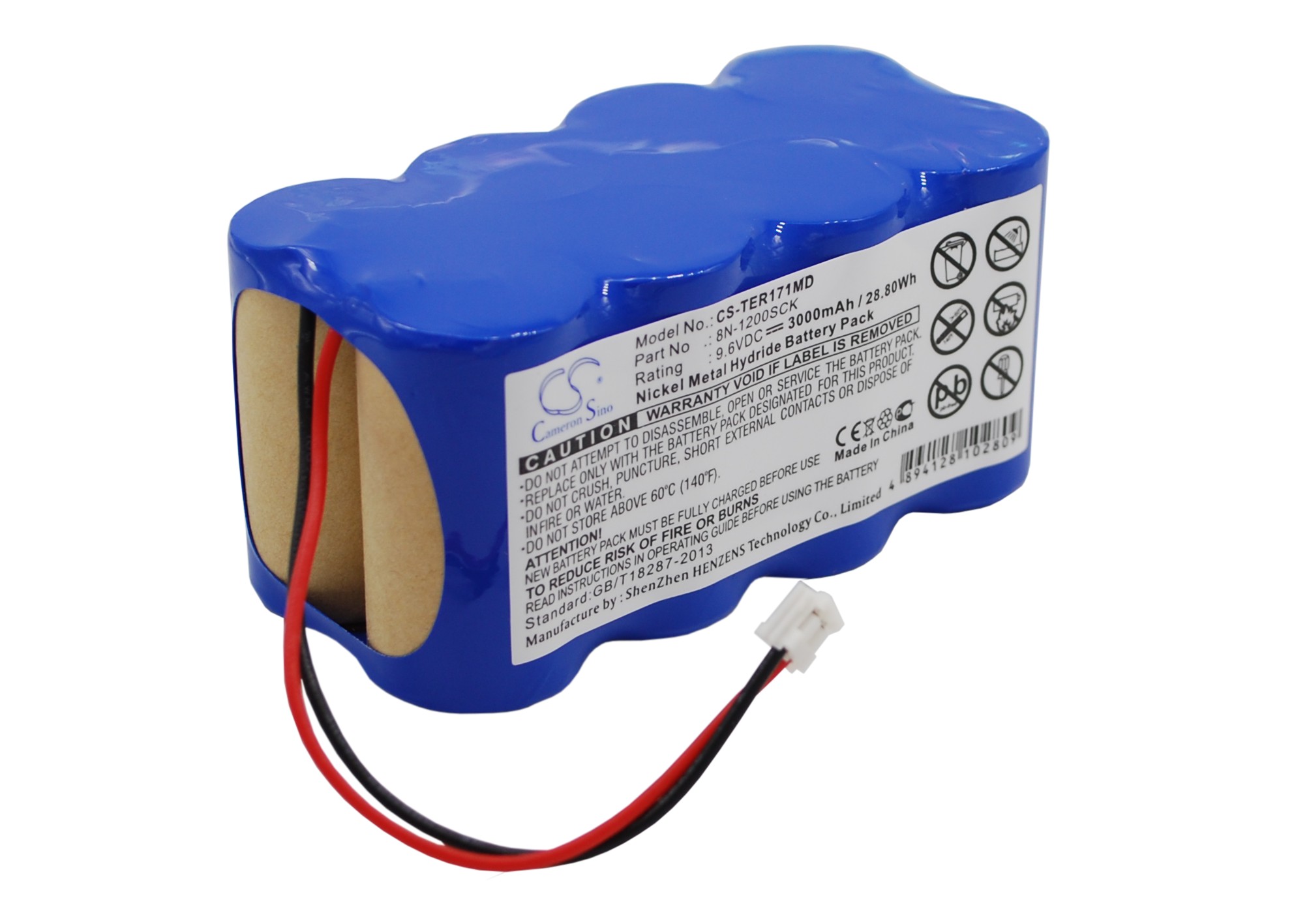Акумулятор Terumo infusion pump TE-171, infusion pump TE-172, TE-171, TE-172 - Зображення 2