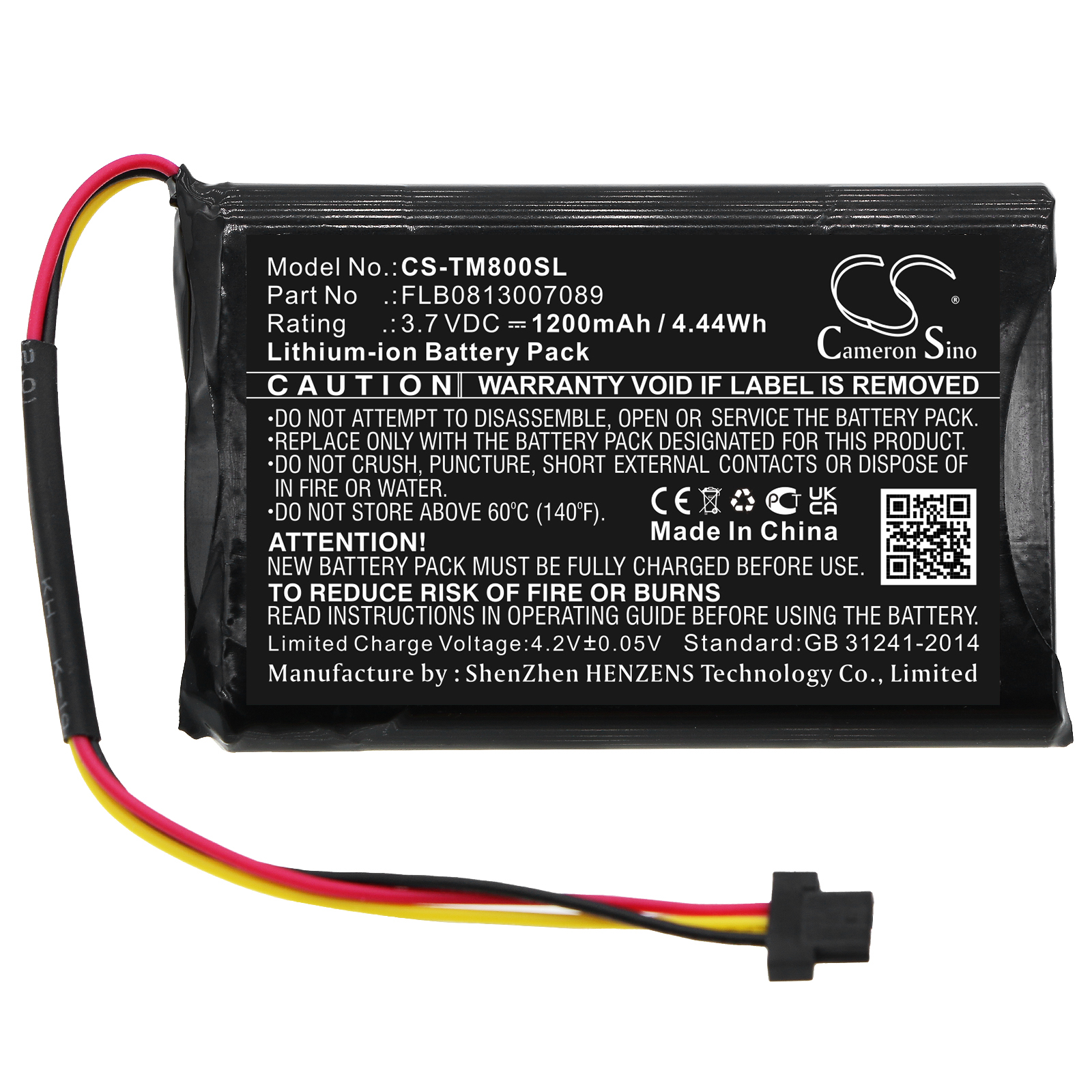 Акумулятор TomTom 4FC64 4FD6.001.00, GO 60, One XL Europe Traffic, One XL Traffic, XL 30 Series - Зображення 3