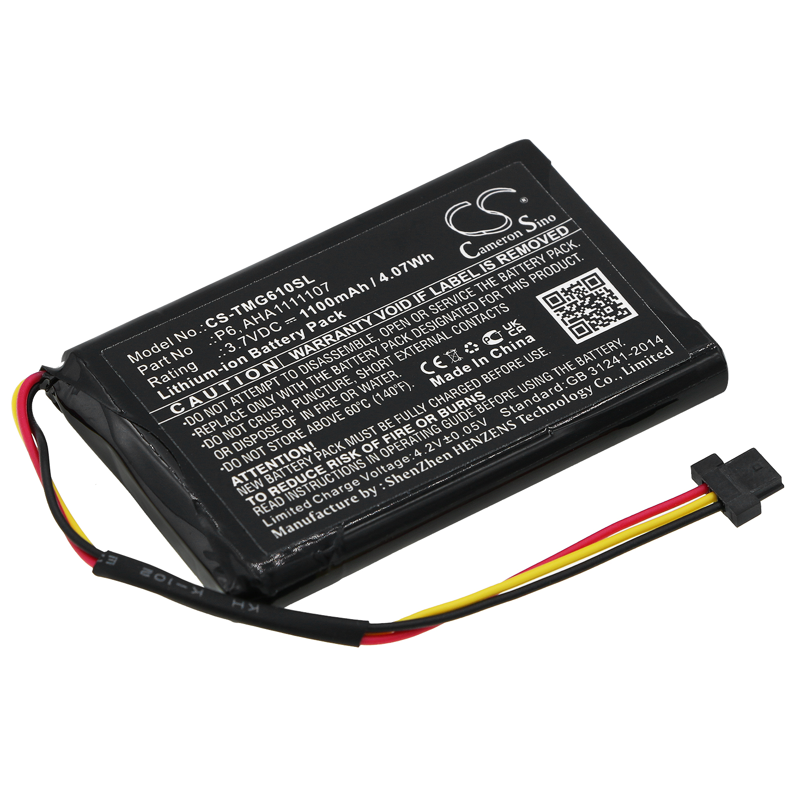 Акумулятор TomTom 4FA60, Go 610, Go 620, Go Essential, Navigator 6