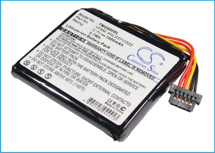 Акумулятор TomTom 4EH45, 4EH51, 4EH52, 4EJ41, 4EJ51, 4ER41, 4ER5, 4ER5.001.01, 4ER51, G0 825, Go 1530, Go 820, Go Live 1530, Go Live 820, Go Live 825, Go Live Top Gear, Go Top Gear
