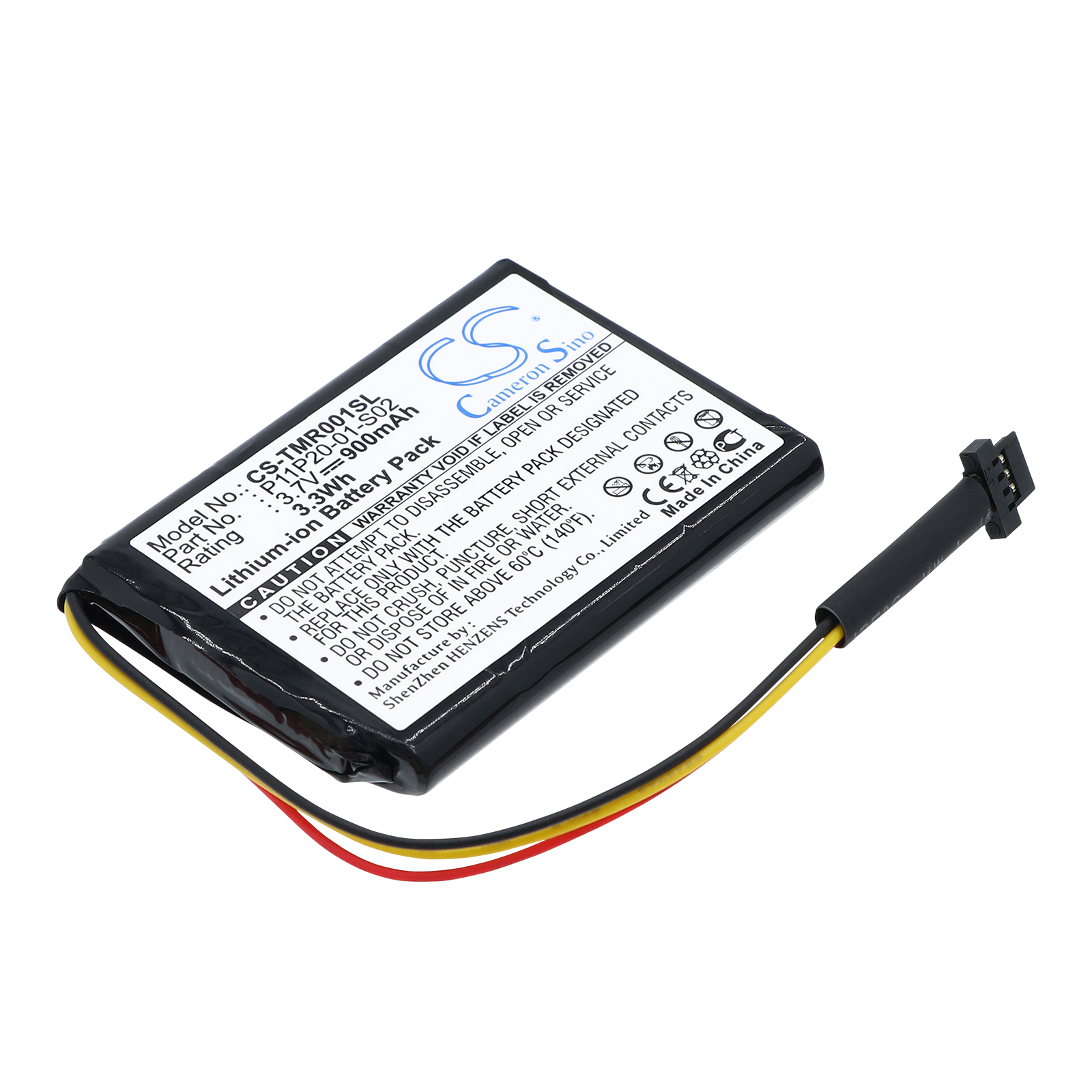 Акумулятор TomTom One XXL 540S, Route XL, XXL 540M, XXL 540S, XXL 540T, XXL 540TM, XXL 550, XXL 550M, XXL 550T, XXL 550TM, XXL540, XXL540S