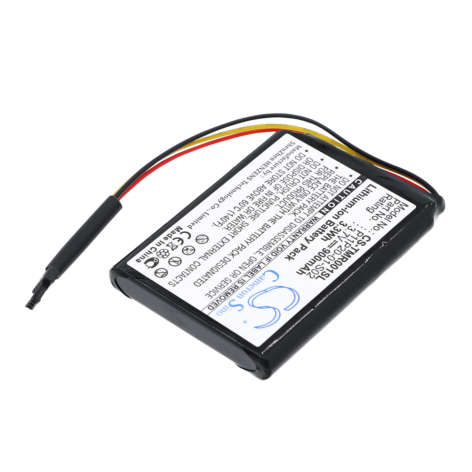 Акумулятор TomTom One XXL 540S, Route XL, XXL 540M, XXL 540S, XXL 540T, XXL 540TM, XXL 550, XXL 550M, XXL 550T, XXL 550TM, XXL540, XXL540S - Зображення 2