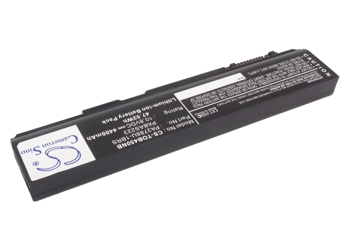 Акумулятор Toshiba Dynabook Satellite B450/B, Dynabook Satellite B451, Dynabook Satellite B451/D, Dynabook Satellite B452/F, Dynabook Satellite B550/B, Dynabook Satellite B551/E, Dynabook Satellite B552/F, Dynabook Satellite B650/B, Dynabook - Зображення 2