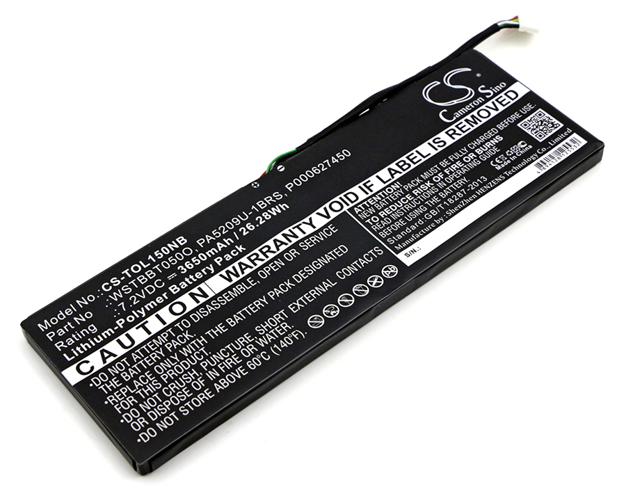 Акумулятор Toshiba Satellite L10T, Satellite L10W, Satellite L10W-B, Satellite L10W-b1200, Satellite L10W-CBT2N0, Satellite L15W, Satellite L15W-B, Satellite L15W-B1302