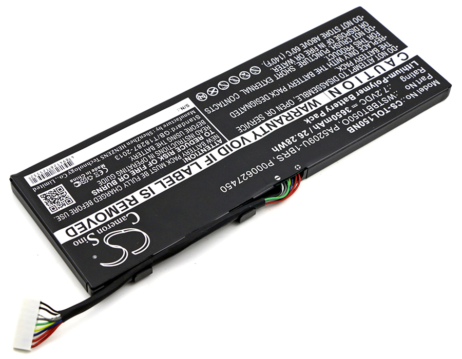 Акумулятор Toshiba Satellite L10T, Satellite L10W, Satellite L10W-B, Satellite L10W-b1200, Satellite L10W-CBT2N0, Satellite L15W, Satellite L15W-B, Satellite L15W-B1302 - Зображення 2