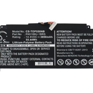 Акумулятор Toshiba Satellite P55W, Satellite P55W-B, Satellite P55W-B5224, Satellite P55W-B5318D, Satellite Radius 12, Satellite Radius 15, Satellite Radius 15 P50W, Satellite Radius 15 P50W-C, Satellite Radius P50W-B, Satellite Radius P50W-BST2N01,