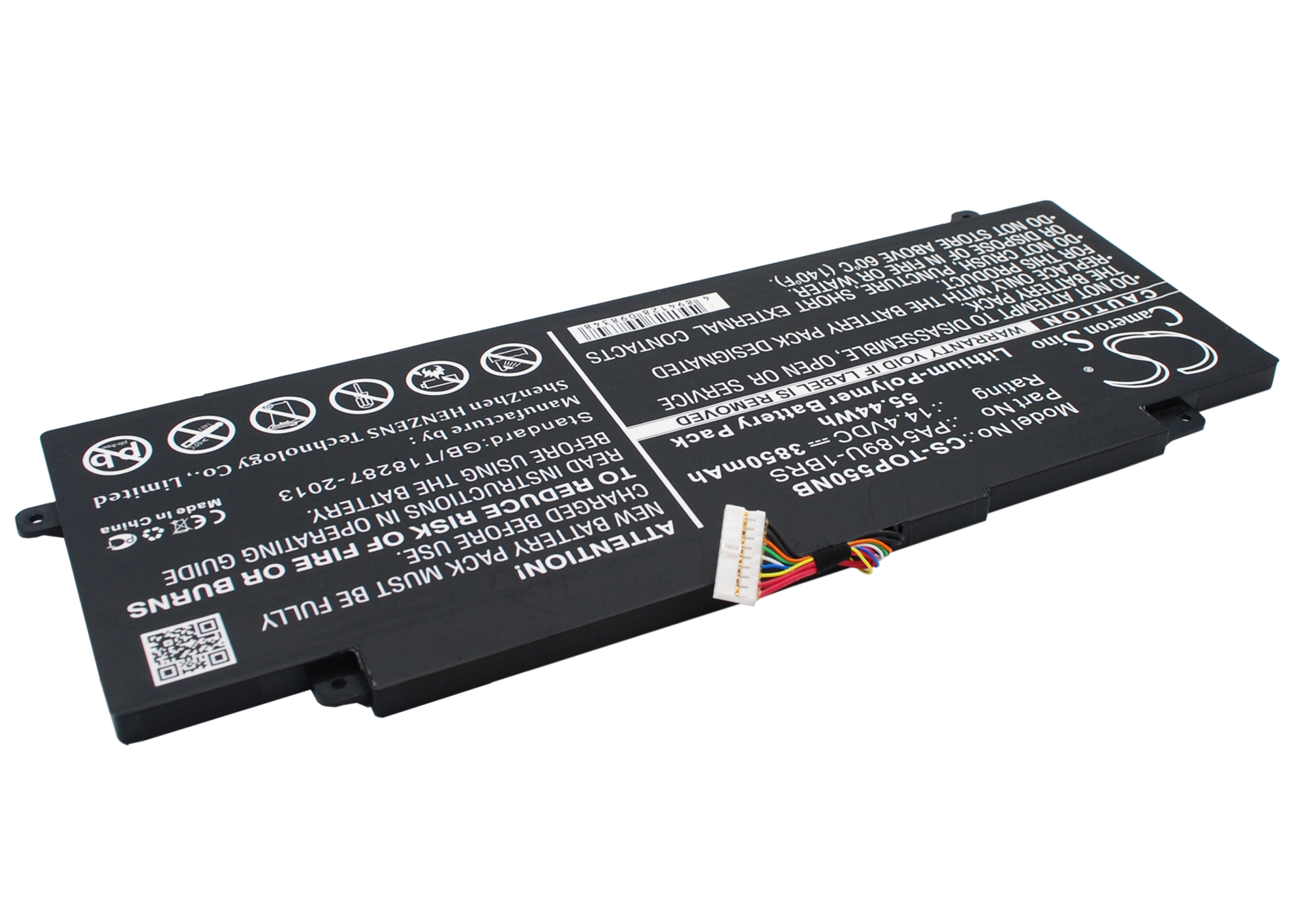 Акумулятор Toshiba Satellite P55W, Satellite P55W-B, Satellite P55W-B5224, Satellite P55W-B5318D, Satellite Radius 12, Satellite Radius 15, Satellite Radius 15 P50W, Satellite Radius 15 P50W-C, Satellite Radius P50W-B, Satellite Radius P50W-BST2N01, - Зображення 2