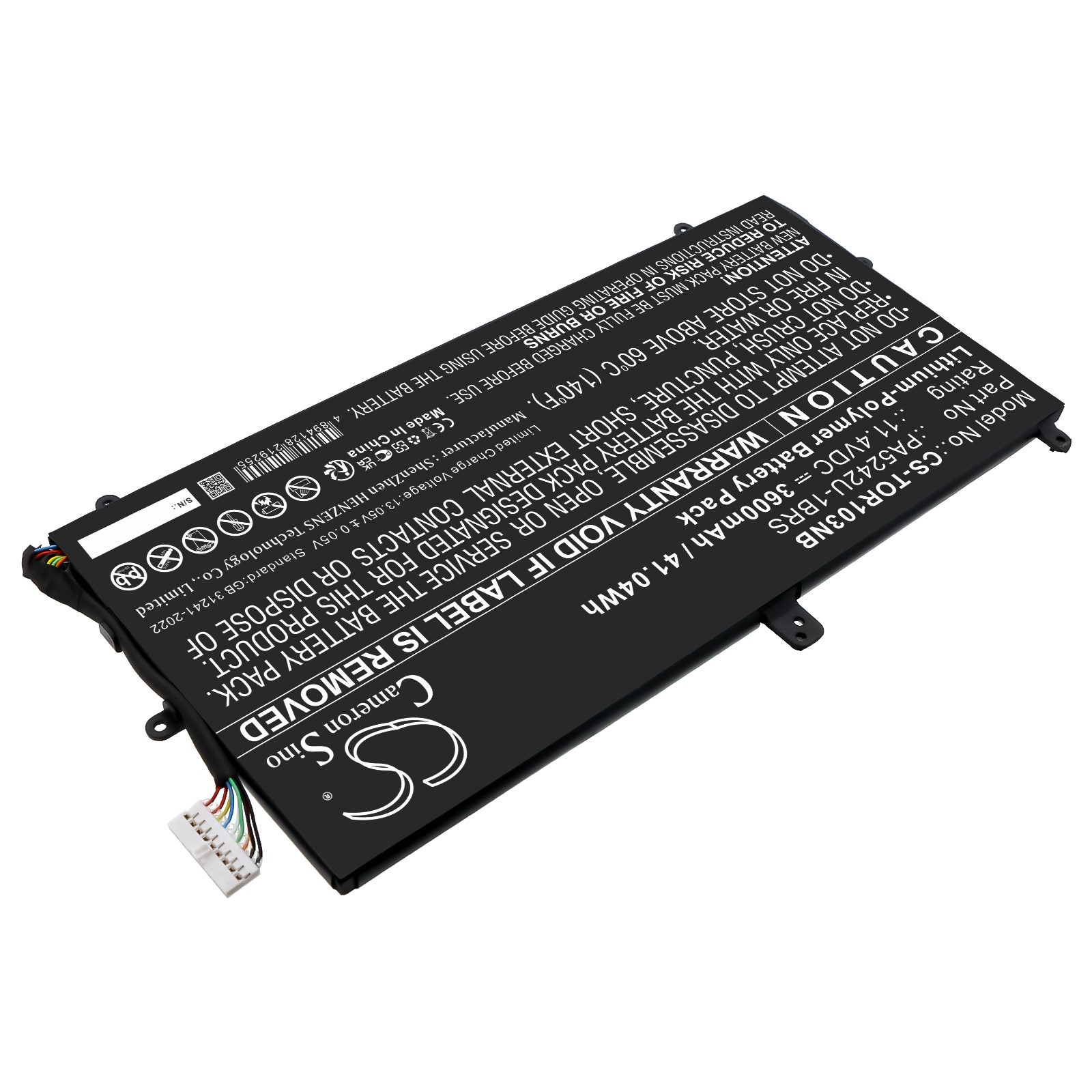 Акумулятор Toshiba Satellite P20W-C, Satellite Radius 12 P20W-C, Satellite Radius 12 P20W-C-103, Satellite Radius 12 P20W-C-104, Satellite Radius 12 P20W-C-106, Satellite Radius 12 P20W-C-109, Satellite Radius 12 P20W-C-10C, Satellite Radius 12 - Зображення 2