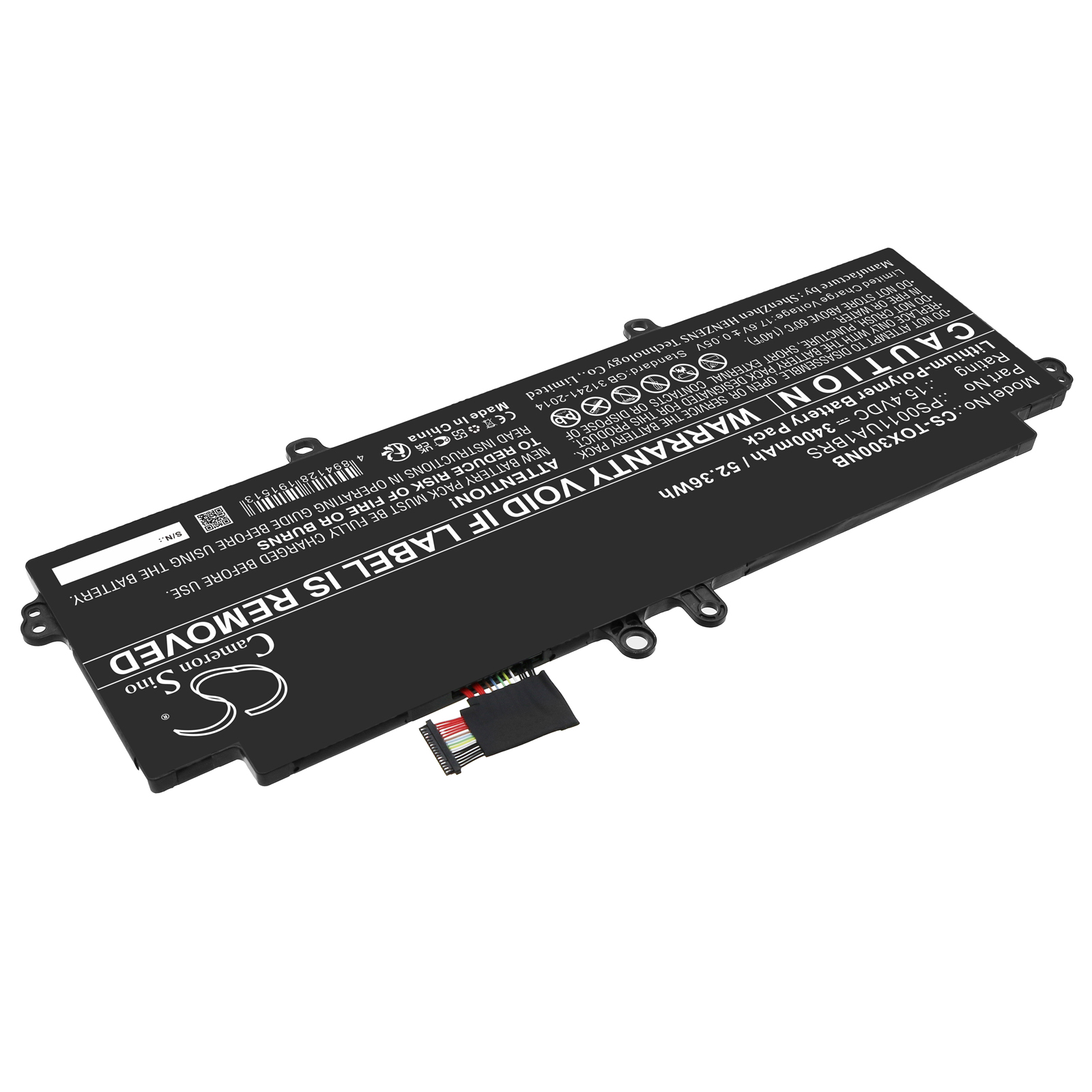 Акумулятор Dynabook Portege X30L-J, Portege X30L-J PCR10A-009003, Portege X30L-J PCR10L-13L011, Portege X30L-J PCR10T-04N00X, Portege X30L-J PCR12U, Portege X30L-J-10E, Portege X30L-J-10F, Portege X30L-J-10G, Portege X30L-J-10H, Portege X30L-J-10J, - Зображення 2