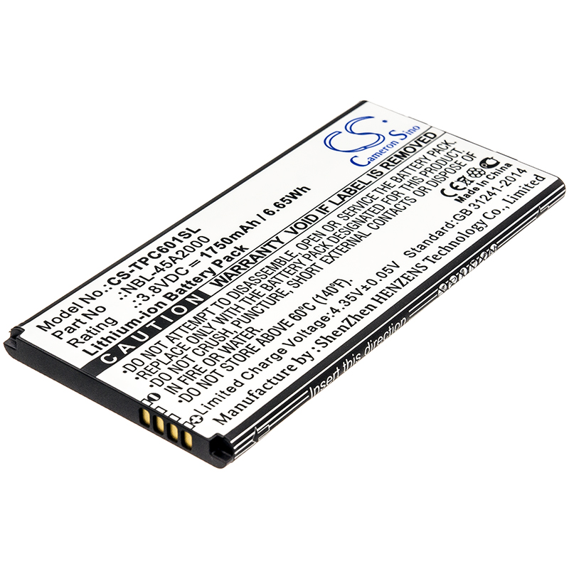 Акумулятор Neffos C5L, C5L Dual SIM, TP601A, TP601B, TP601C, TP601E