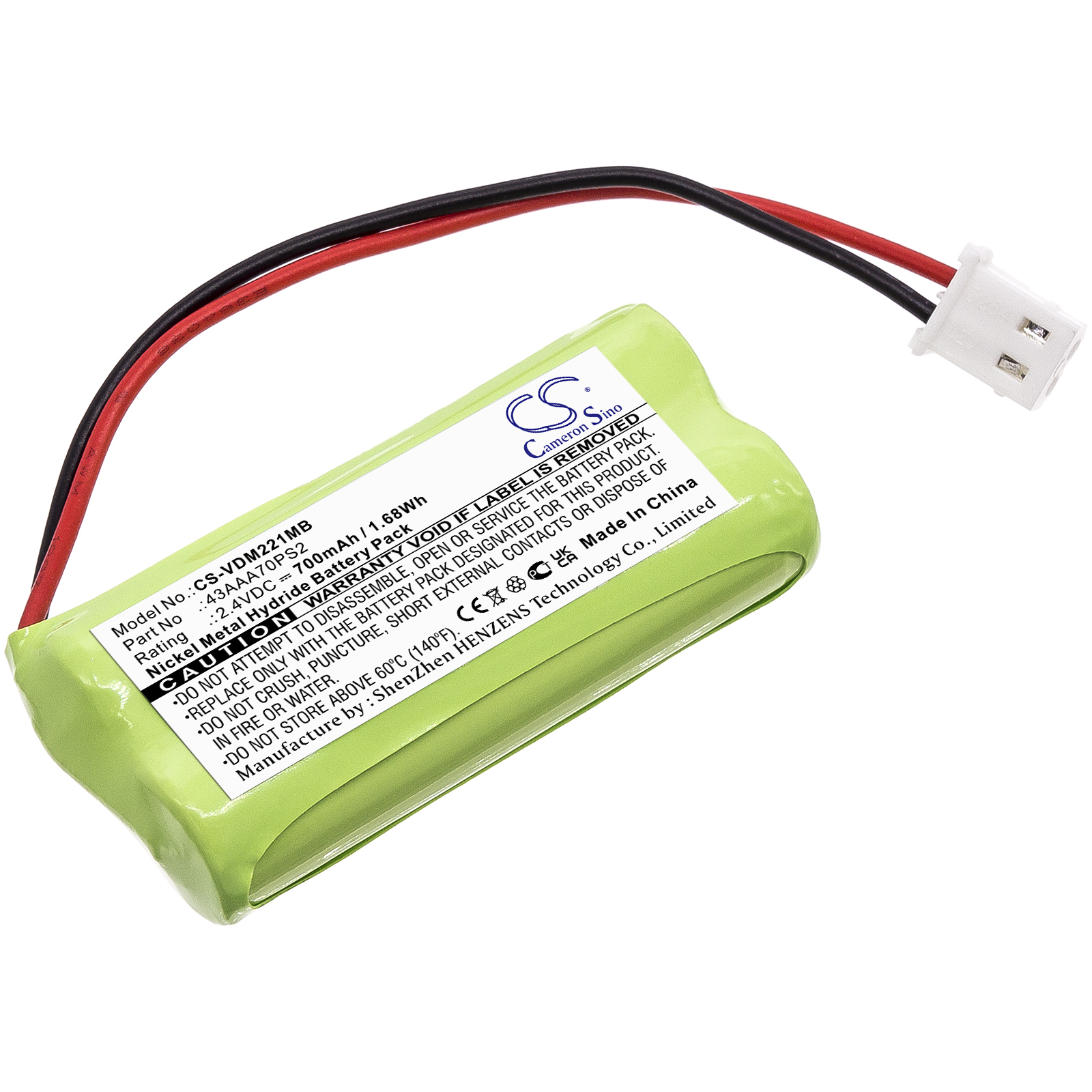 Акумулятор VTech Digital Audio Monitor DM221, DM221, DM221-2, DM222