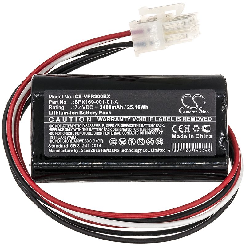 Акумулятор Verifone PCA169-001-01, PCA169-404-01-A, Ruby 2, Ruby CI - Зображення 3