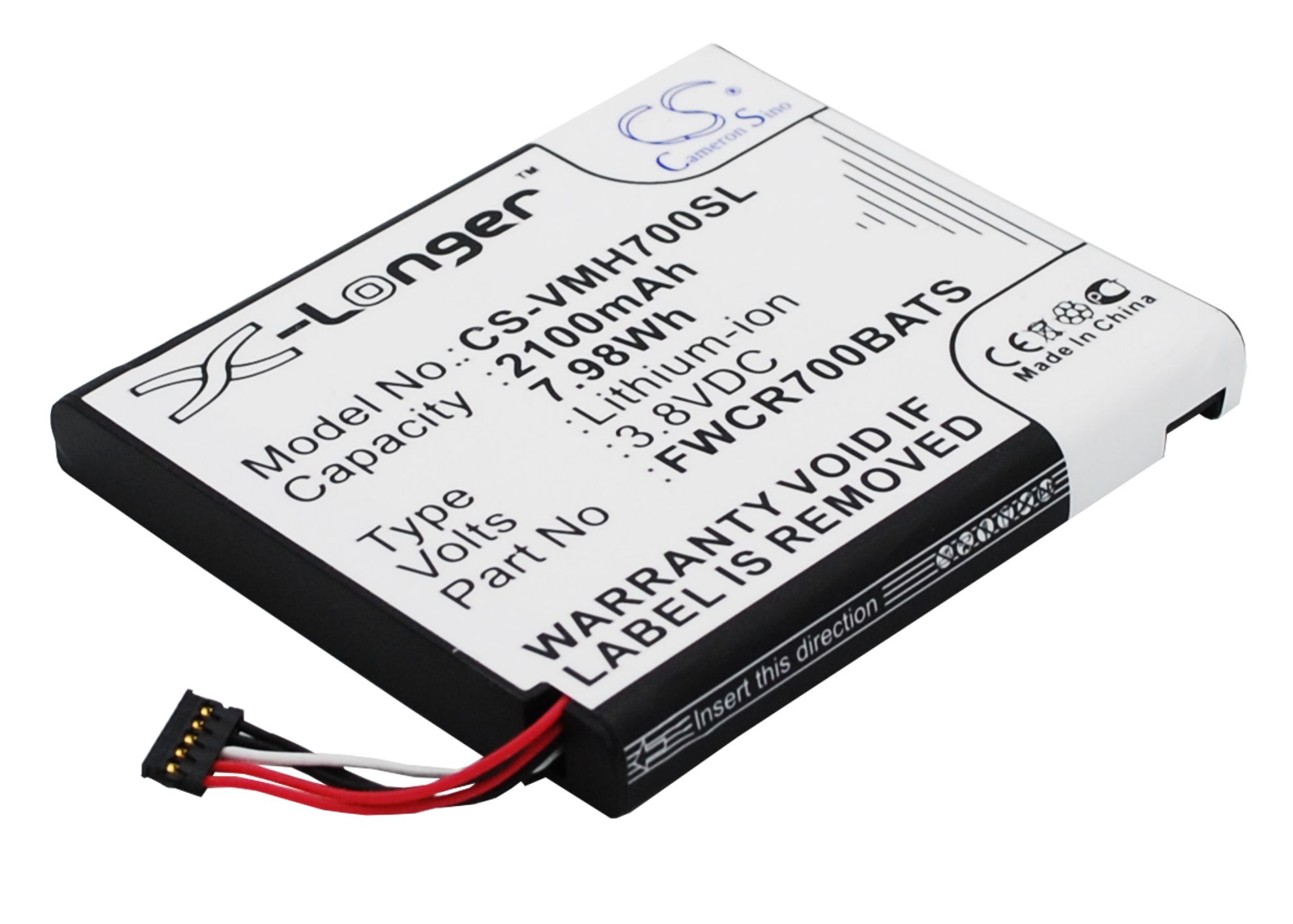 Акумулятор Franklin Wireless MHS800L - Зображення 2