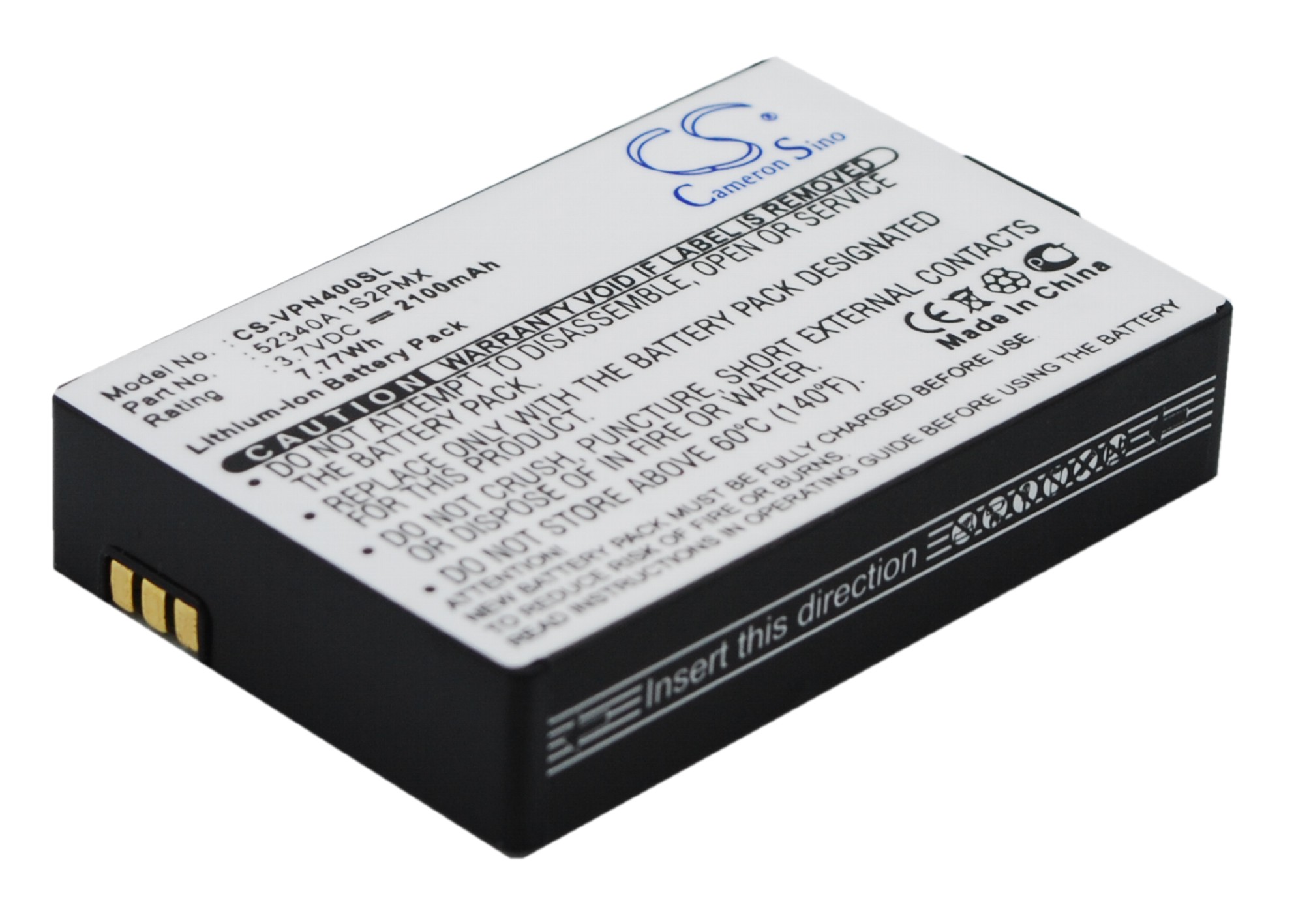 Акумулятор VDO Dayton BAT-4060, PN4000, PN4000-TSN - Зображення 2