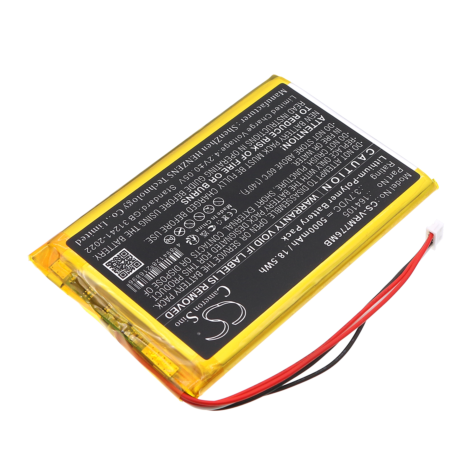 Акумулятор VTech LF915, LF920, LF930 HD, RM5766HD, RM5854HD, RM7764HDV2, RM7766HD, RM7868 2HD, VC2105, VM919HD, VM928HD - Зображення 2
