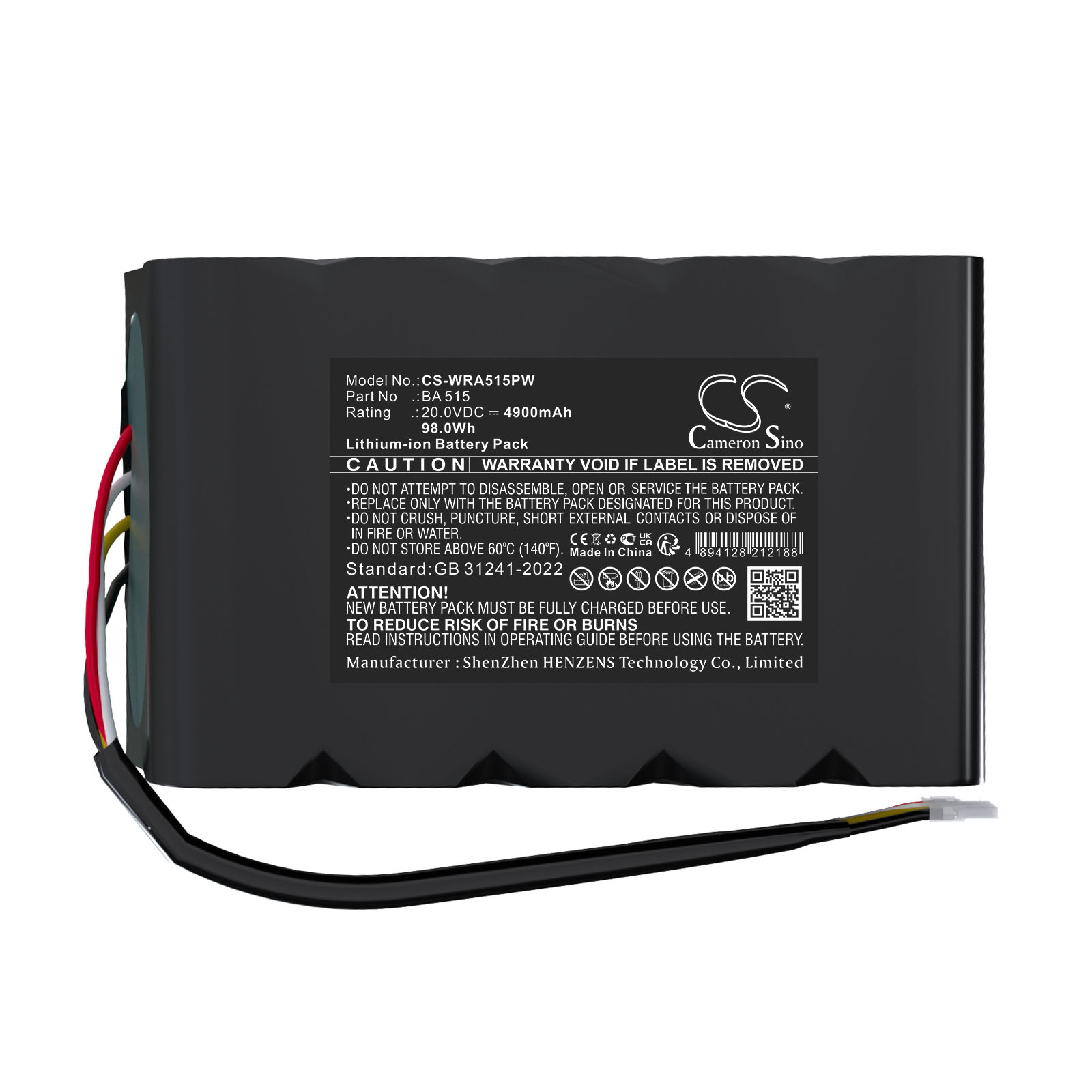 Акумулятор Mowox RM 1000 WIU-SN, RM 500 WiU-SN, RM 750 BTU-SN, RM 900 WiU-SC, Silaro Robotic - Зображення 3