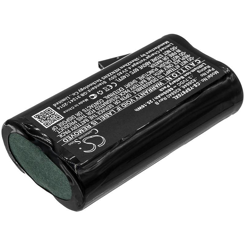 Акумулятор YSI 626870-1, 626870-2, ProDSS, ProDSS Multi-Parameter Water Q, ProSolo Digital Water Quality - Зображення 2