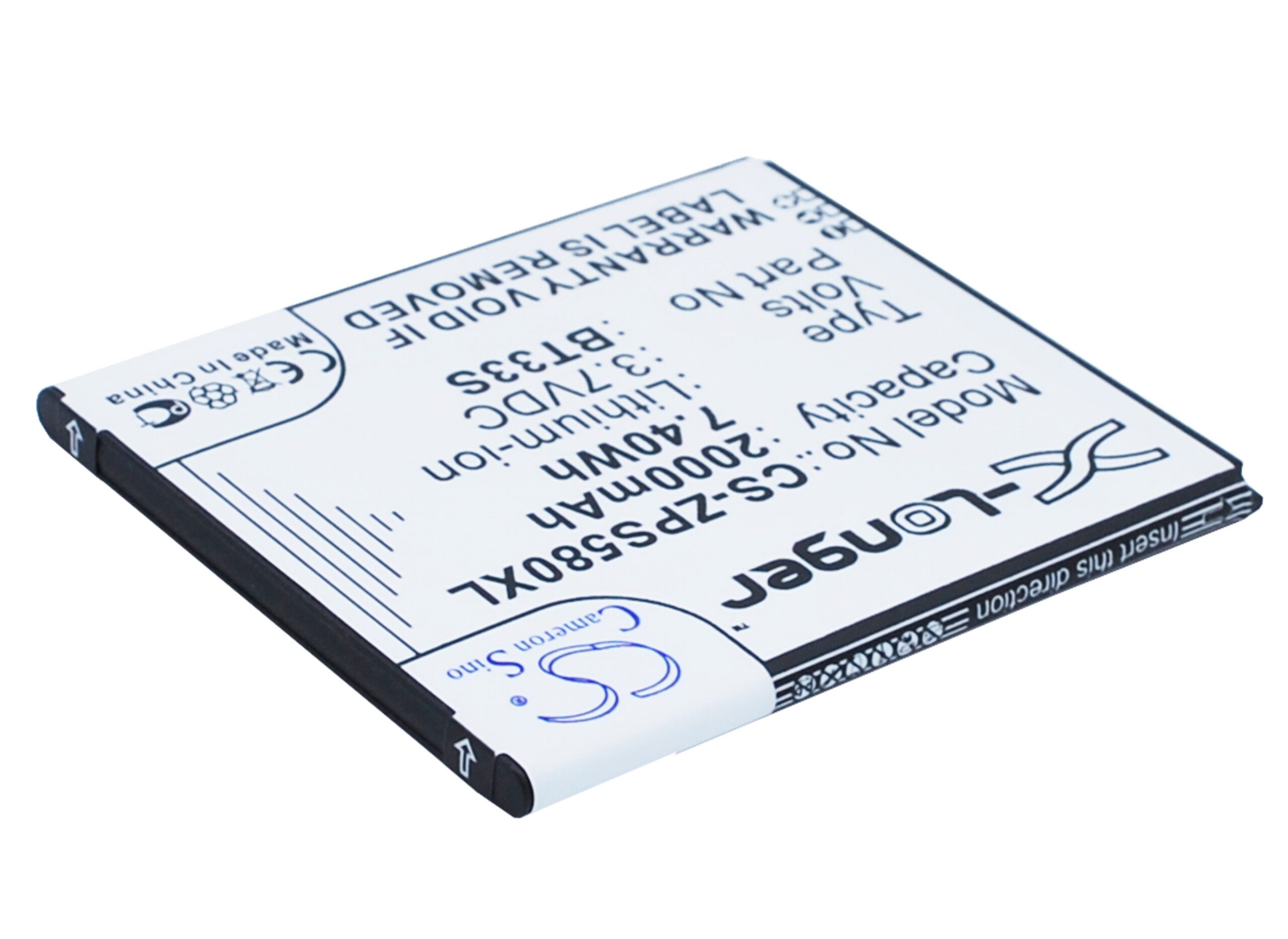 Акумулятор ZOPO 6580, ZP580 - Зображення 3